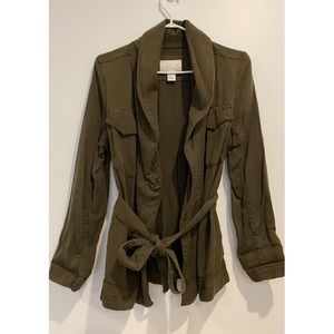 H&M Conscious Shawl front tie blazer